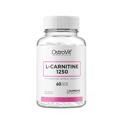 L-Carnitina 1250 60 capsule OstroVit foto