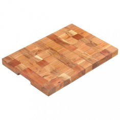 vidaXL Placă de tocat, 50 x 34 x 3,8 cm, lemn masiv de acacia