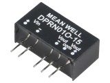 Convertor DC/DC 1W, 15V DC, protecție SCP - MEAN WELL