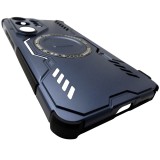 Husa Armor plastic bleumarin cu TPU negru, magnet, pentru Samsung Galaxy S26 Ultra 5G