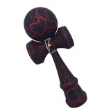 Cumpara ieftin Kendama profesionala, Bila din lemn, Negru, Rosu, 50KD - KEND300