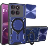 Husa Motorola Edge 60 Pro Techsuit CamGuard Pro, albastru