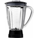 Accesoriu blender Heinner ACC-BL600XMC compatibil cu mixerul planetar Heinner HPM-1500XMC, capacitate 1.6 L, bol din sticla gradat