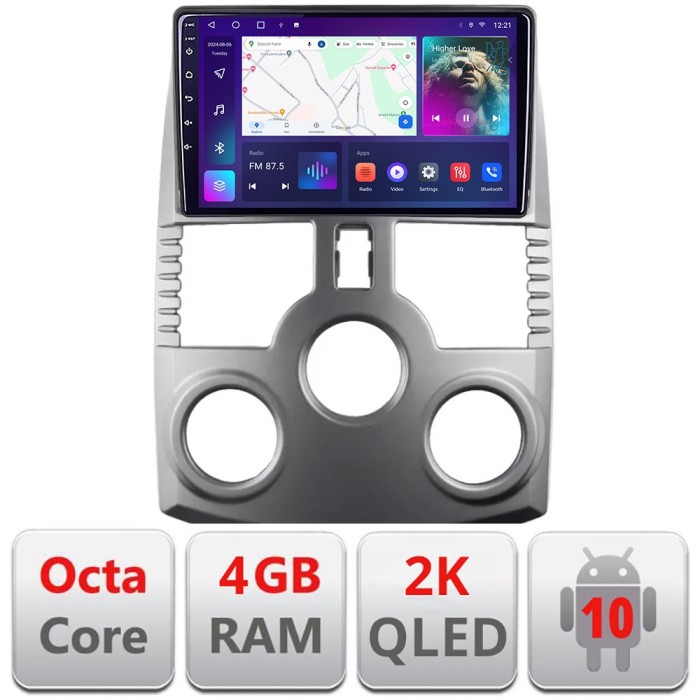 Navigatie Daihatsu Terios 2006-2016 Android ecran Qled 2K Octa core 4+32 kit-terios-+EDT-E409-2K CarStore Technology