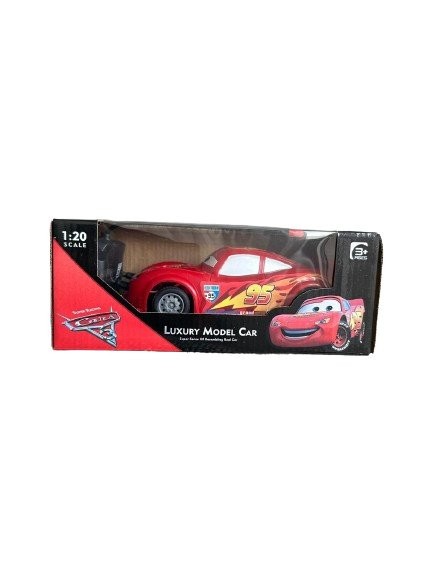 Masinuta cu telecomanda Dickie Toys, Disney Cars 3 Fulger McQueen, scara 1:20