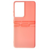 Husa Silicon Samsung Galaxy S21 Ultra, High Copy, Salmon