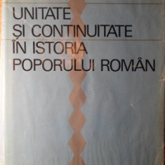 UNITATE SI CONTINUITATE IN ISTORIA POPORULUI ROMAN-D. BERCIU