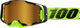 Ochelari cross/atv 100% Armega Neon Yel, lentila oglinda, culoare rama negru/gal Cod Produs: MX_NEW 26013452PE