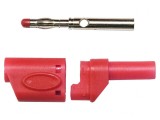 Mufă Banană 4mm 40A Roșie Cupru Beriliu