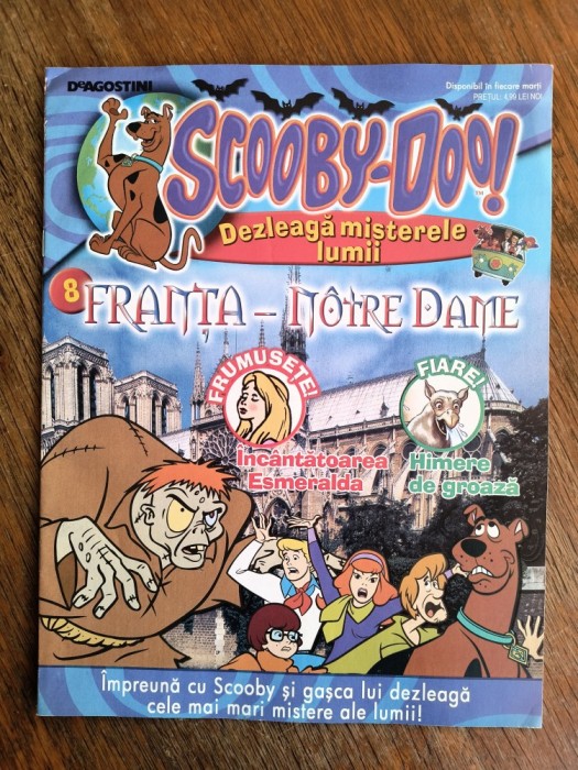Revista Scooby Doo ! nr. 8 / 2006 / R6P5F