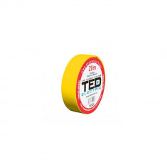 Banda electroizolatoare TED 19mm x 20metri galbena