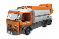 Joc de constructie My City Camion de gunoi, 410 piese, 2 figurine, 6 ani+ foto