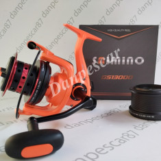 Mulineta SAIMINO GS13000 Long Cast pentru crap Capacitate: 0,30mm/650m