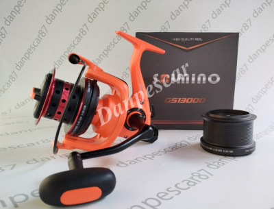 Mulineta SAIMINO GS13000 Long Cast pentru crap Capacitate: 0,30mm/650m foto