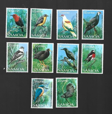 samoa pasari mnh foto