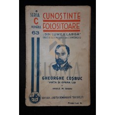 SASSU M. VASILE &quot;GHEORGHE COSBUC, VIATA SI OPERA LUI&quot;