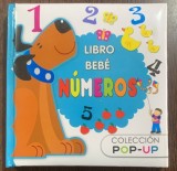 Libro bebe numeros (Cartea cu numere, pentru bebelusi - carte pop up in limba spaniola)