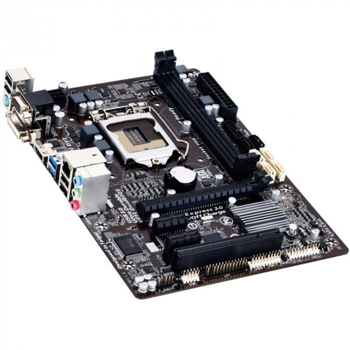 Placa de baza GIGABYTE B85M-HD3G, Socket 1150,chipset B85, 6x SATA