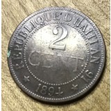 MNDSTR6 Haiti 2 cent 1894