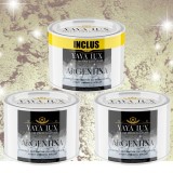 Vopsea Decorativă de Lux Argentina &ndash; Bej Gold | Pachet 1.5L (2&times;0.5L + 0.5L), Efect 3D Stelat-Toro Decor