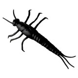 Năluca soft Savage Gear 3D PVC Mayfly 5cm, culoare Black