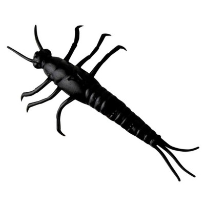 Năluca soft Savage Gear 3D PVC Mayfly 5cm, culoare Black foto