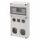 Tablou Q-DIN 10M 3 prize 16A 50X50 + 2 prize IEC 16 32A Gewiss GW68027N