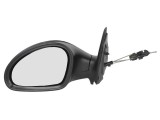 Oglinda usa exterioara Seat Leon (1m1), 2003-2005; Toledo (1m2), 2003-2004, partea Stanga, ajustarea prin cablu; carcasa grunduita; sticla asferica;