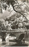 @carte postala-BAILE HERCULANE-Pod peste Cerna, Necirculata, Fotografie