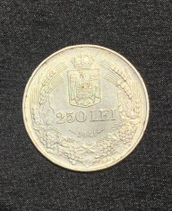 Moneda 250 lei 1941 nihil sine deo