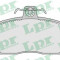 Set placute frana,frana disc LAND ROVER FREELANDER Soft Top (LN) (1998 - 2006) LPR 05P922