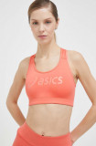 Asics sutien sport Core culoarea portocaliu