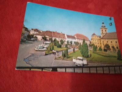 CARTE POSTALA -SIBIU-PIATA REPUBLICII CIRCULATA foto