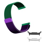 Curea otel, Milanese Loop Slim, compatibila cu Samsung Galaxy Watch8 Classic 46mm, Purple Gold