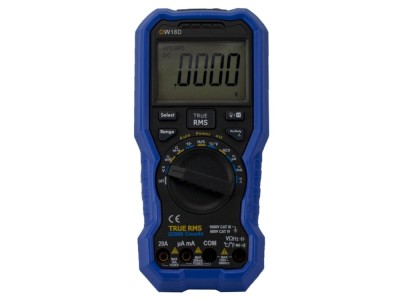 Multimetru digital True RMS LCD foto
