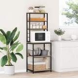 vidaXL Raft de bucătărie Stejar Sonoma 60 x 40 x 168 cm Lemn compozit 883881