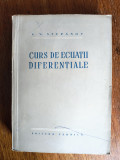 Curs de ecuatii diferentiale - V. V. Stepanov / R8P1F, Alta editura
