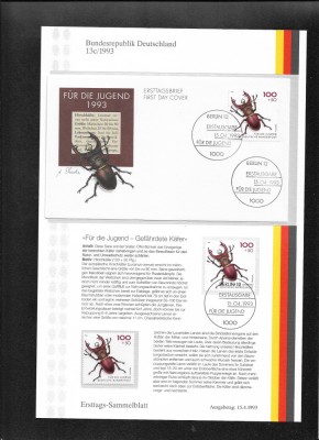 Germania FDC 13c.1993 foto