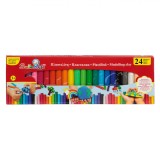 Plastilină Set Little President, 24 Bucăți, Multicolor, Capacitate 500g