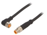 Cablu Conectare M8 PIN 4 5m 50VAC 4A PUR