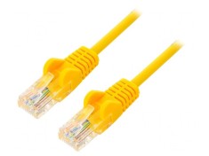 Patch Cord UTP Cat5e PVC Galben 1.5m
