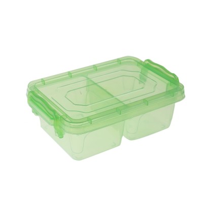 Caserola compartimentata, Mara, plastic, dreptunghiulara, verde, 0.5 L foto