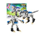 Set de constructii 2 in 1 dinozaur si robot, 67 piese, Lean 24570