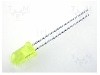 Dioda LED 5mm, galbena, convex, 2...2.5V, KINGBRIGHT ELECTRONIC - L-53SYD foto