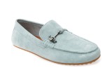 Cumpara ieftin Mocasini eleganti ALDO albastri, WILBART 450, din piele intoarsa