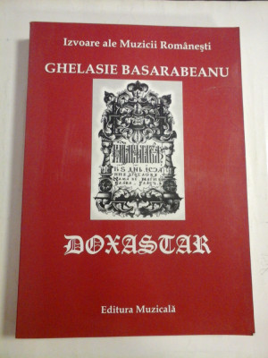 DOXASTAR - GHELASIE BASARAEANU foto