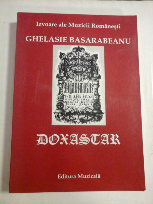 DOXASTAR - GHELASIE BASARAEANU