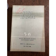 Studii Teologice. Revista institutelor teologice din Patriarhia Romana Seria a II-a 5-6 1964