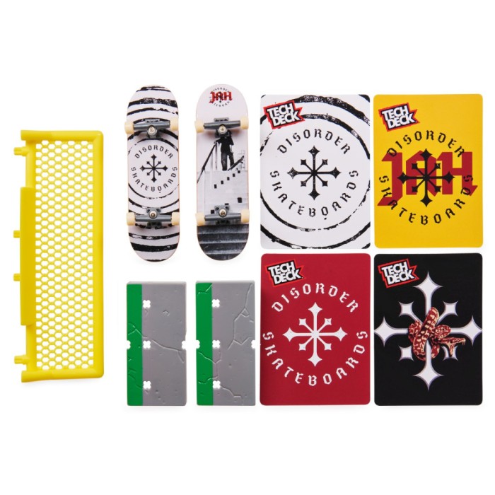 TECH DECK FINGERBOARD PACHET CU OBSTACOL DISORDER