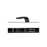 Curea transmisie J6 1280 pentru mașină de spălat rufe WHIRLPOOL OEM